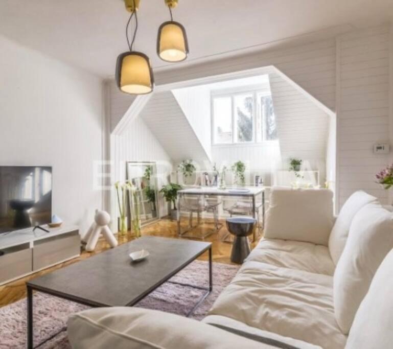 Big, Bright Apartment In The Center Of Загреб Екстер'єр фото